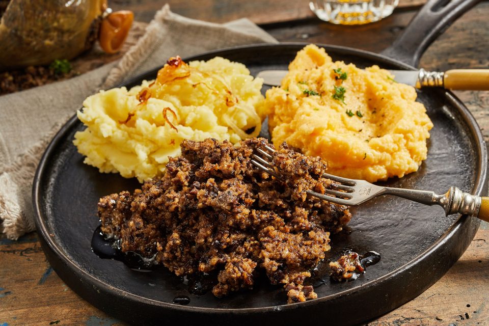 Haggis with neeps & tatties - Award Winning Scottish Butcher | UK Delivery